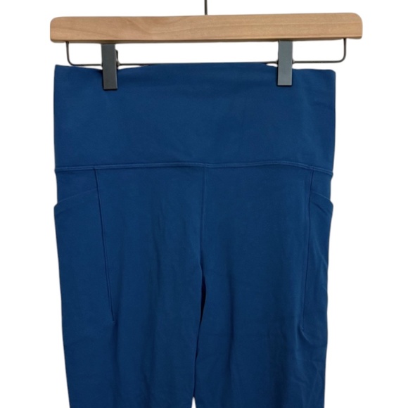 NWOT Salutation Stash Tight Leggings in Dark Vista Teal High Waisted Pockets New - Picture 3 of 7